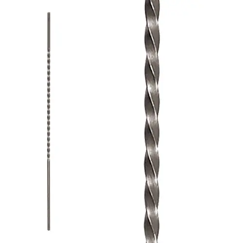 Twist Bar for wrought iron gate szie  20x20mm - 900mm long.webp
