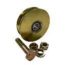 Sliding Gate U Groove Wheel 100mm Diameter no bracket -Class A.webp