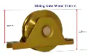 Sliding Gate Wheel-Rollers for U Groove 120mm internal Double .webp