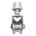 Steel Sliding Gate 360 Turn Wheel Y Groove 60mm External double bearing.webp