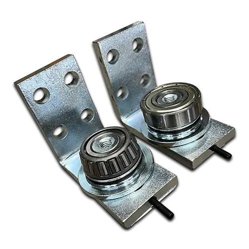 Knock in Hinge 50x50mm for Aluminium tube - Pair.webp