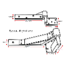Swing Gate Rising Hinge or Up Hill Hinge Type A for Right Hand Side .webp