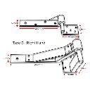 Swing Gate Rising Hinge or Up Hill Hinge Type B - Right Hand Side.webp