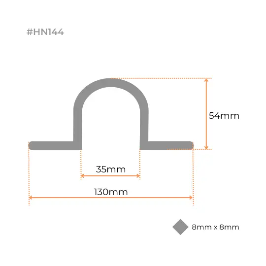 Swing Gate Hot Dip Galvanized Pipe Hinge Strap (Loose Fit, 25NB, Diamond Hole) - Strap Part Only.webp