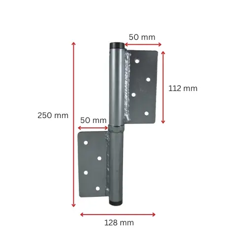 Left Handed - Heavy Duty Screw on Self Closing Hinge - Pair.webp