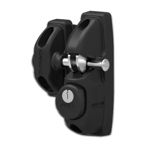 Safetech Gravity Single Sided Pedestrian Gate Latch Lock Black Keyed SLV-ViperX1 (1).webp