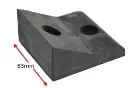 [GSRB954] Solid Rubber Ground Stop 45mm High.webp