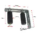 Sliding Gate Top Guide Holder 200x162mm with 2 rollers 40x100mm.webp