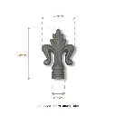 Aluminium Fence Spear_ Female to fit inside 19mm Round Tube (1).webp