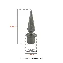 Aluminium Spear Top Fence-Picket Jack female 19 mm.webp