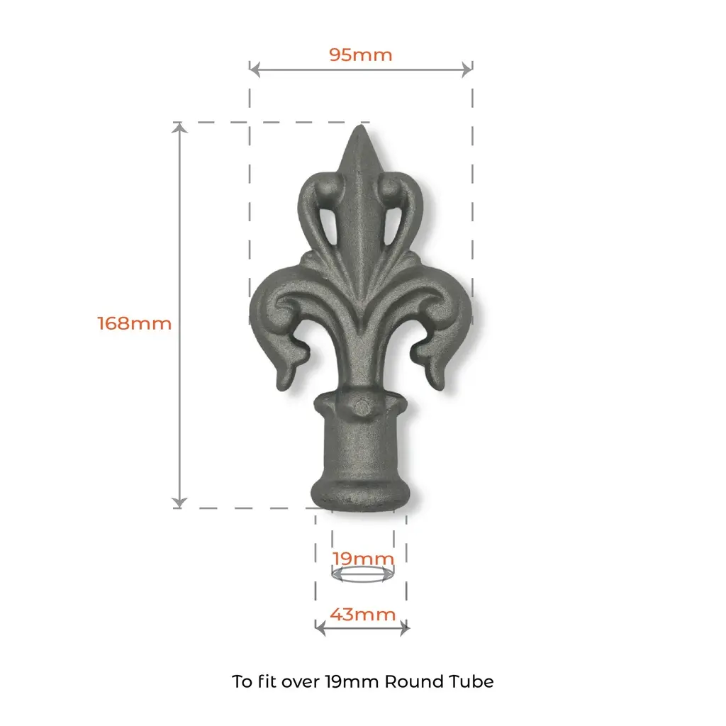 Aluminium Spear_ Dutchess 19.2 mm 165mmx 95mm.webp