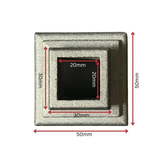 Aluminium Cast Knuckle 50Hx50Wmm to fit square 20x20mm tube Dia (1).webp