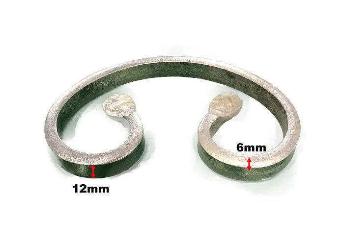 Steel C Scrolls 120mm x78mm x 12mm - Zinc Plated.webp