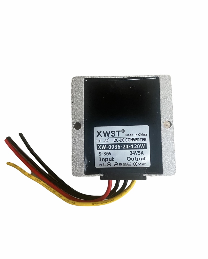 DC-DC Converter 9-36V DC to 24V DC 5A
