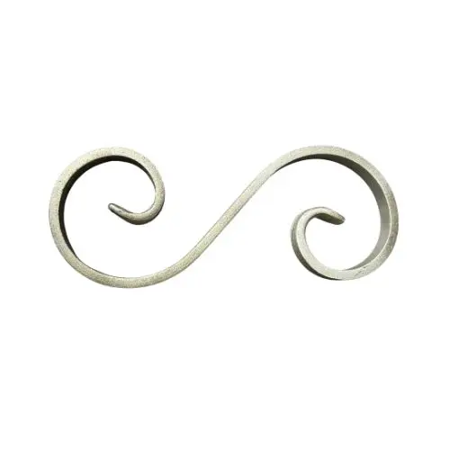 [MT211] Double Scroll- Scroll  200x80x12x6mm - Zinc Plated