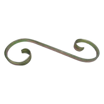 Double Scroll- Scroll  300x110x20x6mm- Zinc Plated