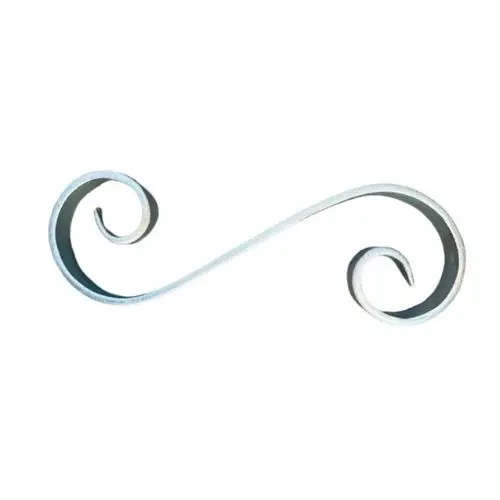 [MT230] Double Scroll 270x90x20x6mm- Zinc Plated