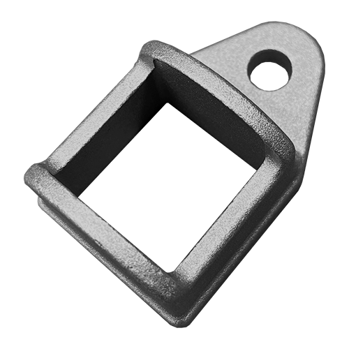 Aluminium Fence Bracket for tube size 25x25 mm Single lug