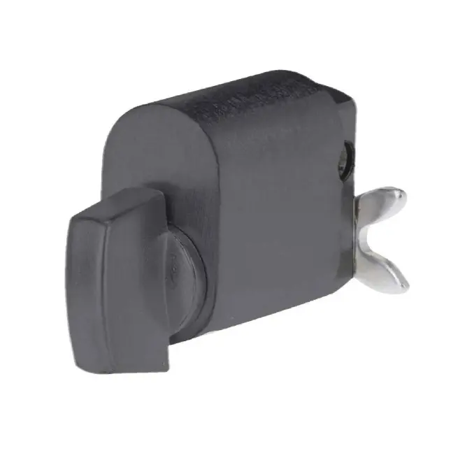 Oval Key Barrel, 35mm Half Cylinder, Turn Snib - BLACK