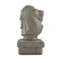 Aluminium Lion Head Post Cap for  65x65 mm tube