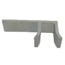Aluminium Sliding Gate Holder/Catcher for Gates  50mm with Mounting Bracket