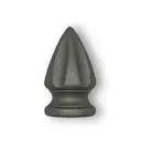 Aluminium Fence Spear: Bishop Female for tube size 19mm Round Tube