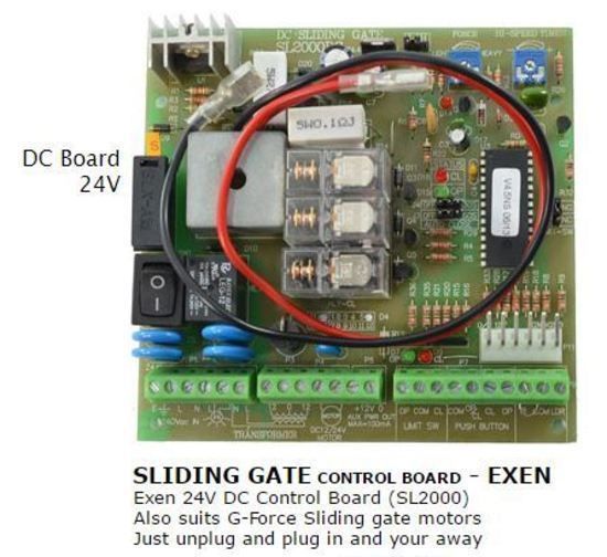 Exen Control Board 24V DC for Sliding Motor