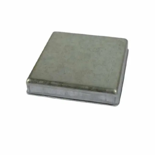Flat Top Square End Cap 100x100mm