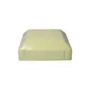 Galvabond End Cap 125x125mm Classic Cream
