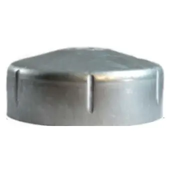 [CPSR555] Galvabond Steel Round End Cap for tube 90mm (80NB) (Poplar)
