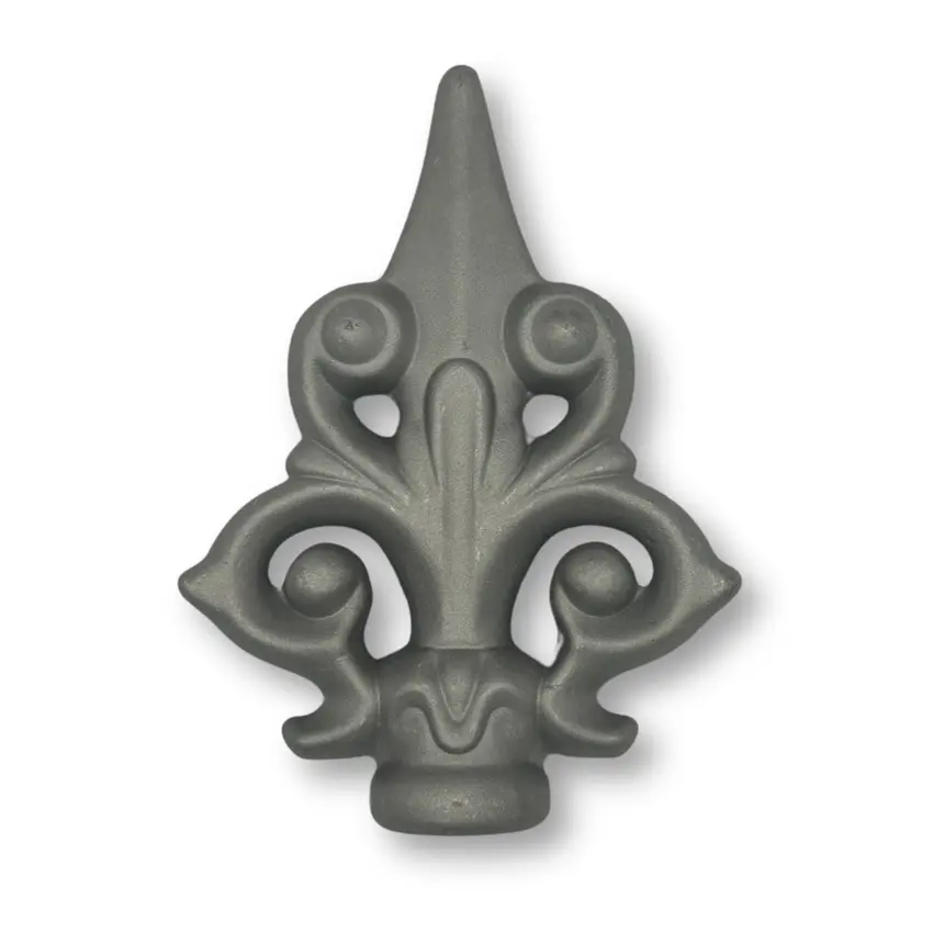 [MS822] Aluminium Fence Spear: Brunswick Princess Female Round to fit over 19mm Round Tube