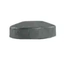 Galvanised Round End Cap 26.9mm (20NB)