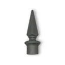Aluminium Fence Spear: Jack Female to fit over 19mm Round Tube