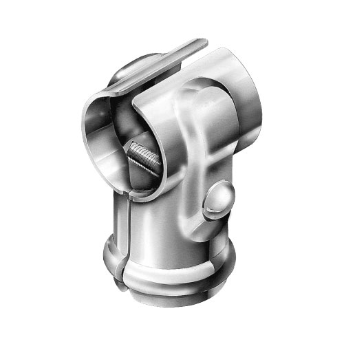 [HN312] Galvanised Thru Butt Tee Tube Connector - 25NB x 32NB