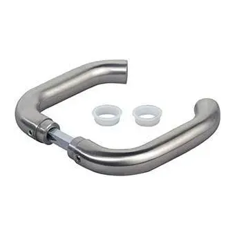 [GH013] Locinox Insert Mortice Lock Handle - 3006I-H - Stainless Steel in Satin Chrome Silver - Pair