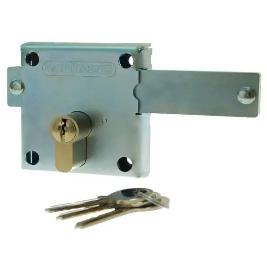 [GL212] Gatemaster Screw Fixed Locking Bolt - 96mm cylinder