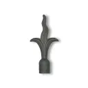 Aluminium Fence Spear: Snake Male to fit over 16mm round tube