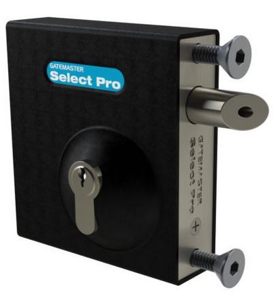 Gatemaster Swing Gate Bolt on Lock  Keylatch to fit  40-60mm Gate Frames