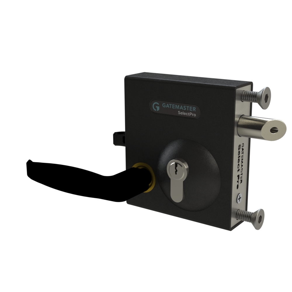 [GL022] Gatemaster Swing Gate Bolt on Deadlock latch to fit 40-60mm Frames with  Lever Handle