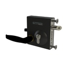 Gatemaster Swing Gate Bolt on Deadlock latch to fit 40-60mm Frames with  Lever Handle