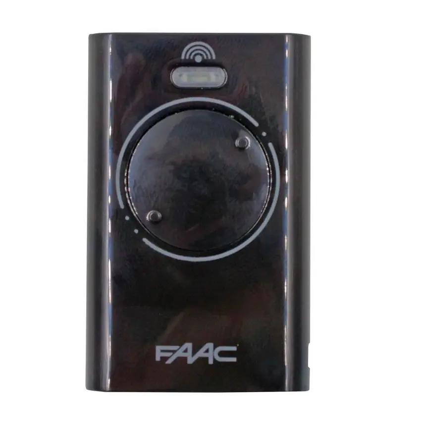 Genuine 2 Button Remote control for FAAC Motors- Black