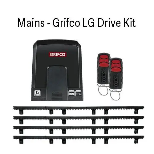 [GMSG110] 240V Grifco LG Drive 1000kg - Complete Kit