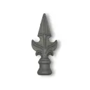 Aluminium Spear: King Female to fit over 19mm Round Tube