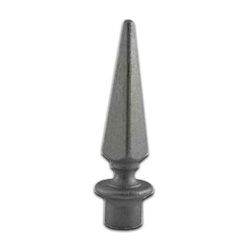 Aluminium Fence Spear: Pyramid Female to fit over 16mm Round Tube