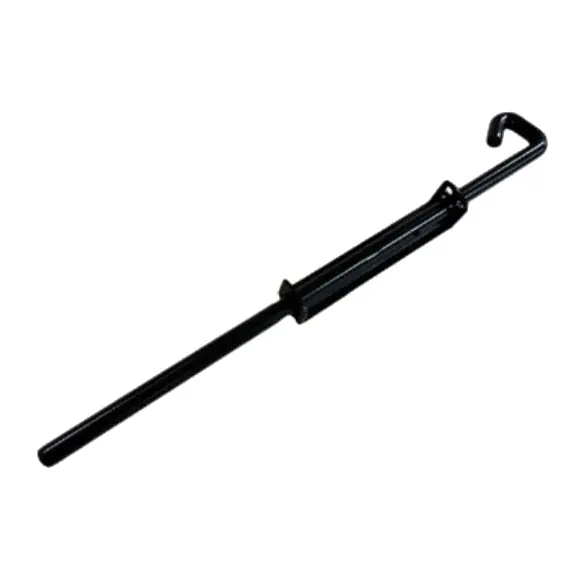 [DB451] Heavy Duty Steel Drop Bolt 450mm Long 12mm Dia - Black