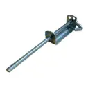 Heavy Duty Steel Drop Bolt 550mm long 16mm Rod - Zinc Finished