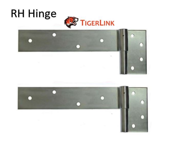 Heavy Duty Strap Timber Gate Hinge 350x70mm up to 600kg  RH - pair