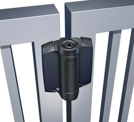 [HN750] D&D TruClose Adjustable Self Closing Hinges - 70kg, Black, For Metal, 19mm Gap, No Legs - Pair (TCHD1AS3BT)