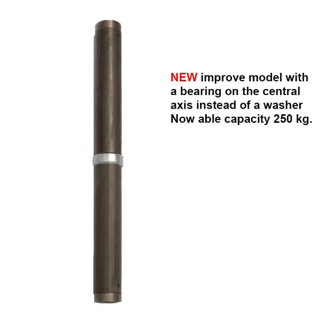 Weld-On Self Closing Hinge - 235mm Length, Up To 250kg - Single hinge