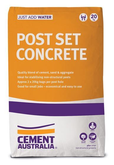 High Quality Post Set Concrete  20 kg